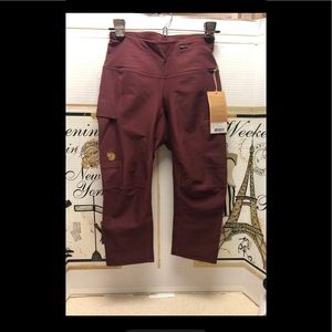 Women's Fjallraven Abisko Trekking Tights 3/4 W